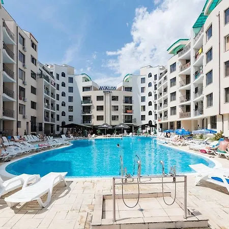 ❤ Quite Studio With Balcony & Kitchen Avalon❤sh❤ Apartment Sunny Beach